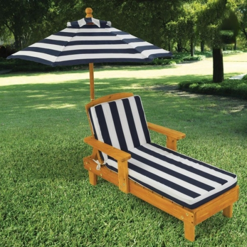 Kidkraft chaise d'extérieur avec parasol